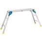 Draper Tools Arbeitsplattform 3-Stufen Aluminium 100×30×73 cm Draper Tools Arbeitsplattform 3-Stufen Aluminium 100×30×73 cm