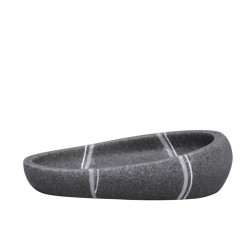 RIDDER Seifenschale Little Rock Grau
