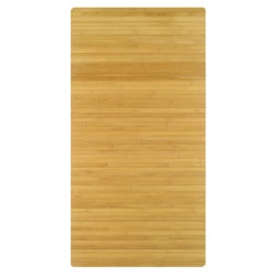 Kleine Wolke Badteppich Bambus 60 x 115 cm Braun