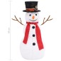 LED-Schneemann Weihnachtsfigur Luxus-Stoff 60 cm LED-Schneemann Weihnachtsfigur Luxus-Stoff 60 cm