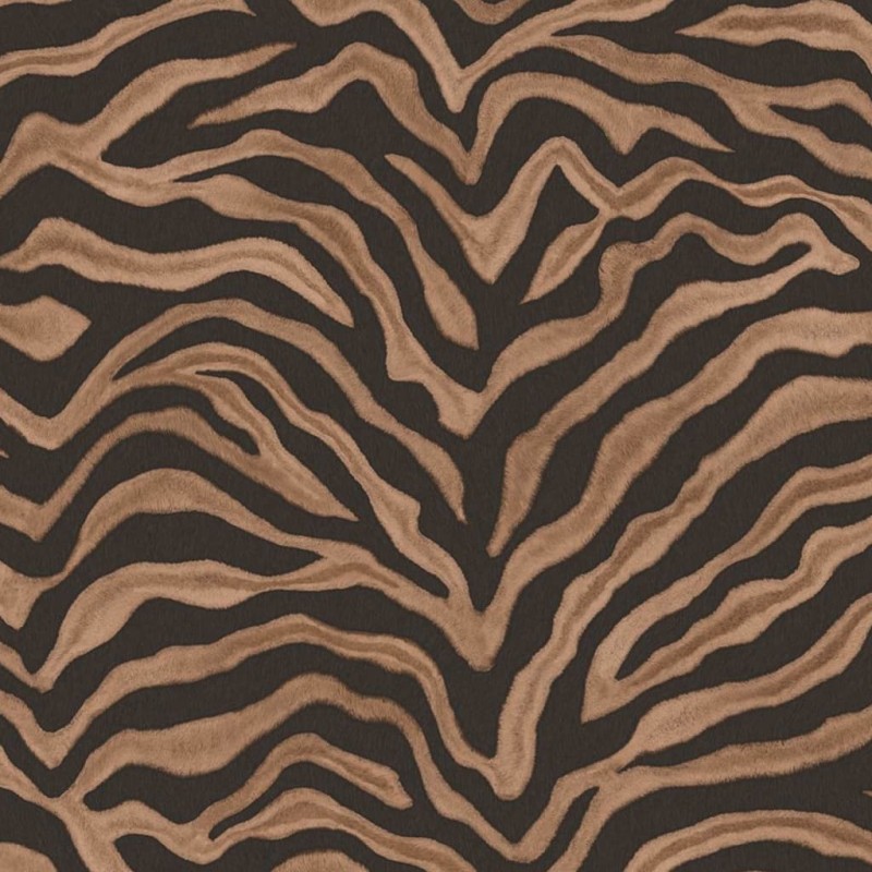 Noordwand Tapete Zebra Print Braun Noordwand Tapete Zebra Print Braun