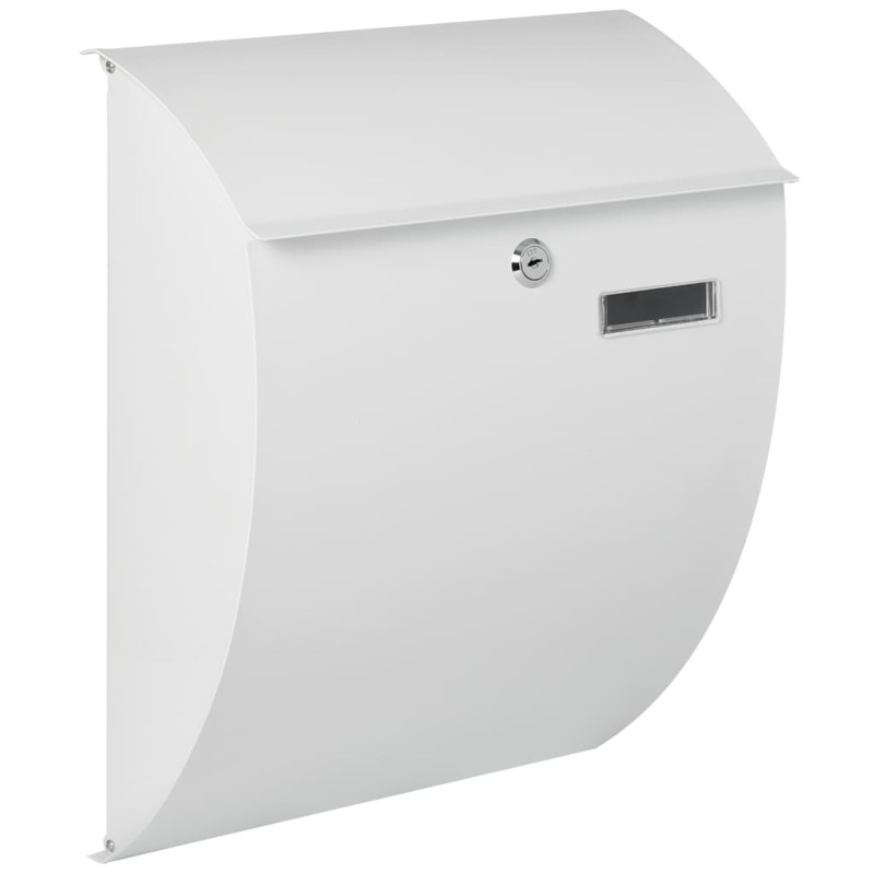 Perel Briefkasten Nice Weiß Perel Briefkasten Nice Weiß