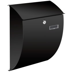 Perel Briefkasten Nice Schwarz