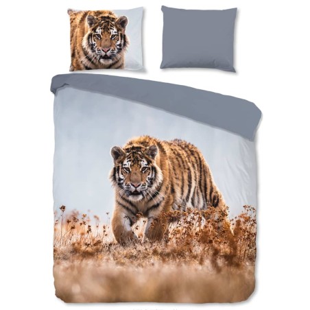 Good Morning Bettwäsche-Set TIGER 200x200/220 cm Mehrfarbig