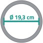 RIDDER Kosmetik-Wandspiegel Belle 19,3 cm RIDDER Kosmetik-Wandspiegel Belle 19,3 cm