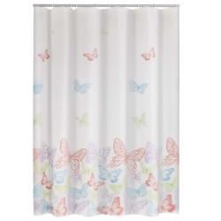 RIDDER Duschvorhang Vinyl Schmetterlings-Design