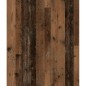 FMD Wandgarderobe 4 Offene Fächer Anthrazit und Dunkelbraun FMD Wandgarderobe 4 Offene Fächer Anthrazit und Dunkelbraun
