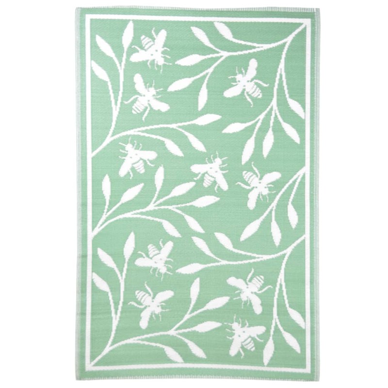 Esschert Design Outdoor-Teppich 182x122 cm Bienenmuster Esschert Design Outdoor-Teppich 182x122 cm Bienenmuster