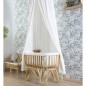 CHILDHOME Hängender Baldachin mit Spielmatte Cremeweiß CHILDHOME Hängender Baldachin mit Spielmatte Cremeweiß