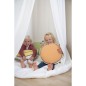 CHILDHOME Hängender Baldachin mit Spielmatte Cremeweiß CHILDHOME Hängender Baldachin mit Spielmatte Cremeweiß