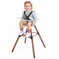 CHILDHOME 2-in-1 Hochstuhl mit Stoßfänger Evolu 2 Transparent CHILDHOME 2-in-1 Hochstuhl mit Stoßfänger Evolu 2 Transparent