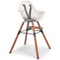 CHILDHOME 2-in-1 Hochstuhl mit Stoßfänger Evolu 2 Transparent CHILDHOME 2-in-1 Hochstuhl mit Stoßfänger Evolu 2 Transparent