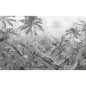 Komar Fototapete Amazonia Schwarz und Weiß 400x250 cm Komar Fototapete Amazonia Schwarz und Weiß 400x250 cm