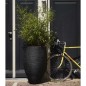 Capi Vase Nature Rib Elegant Deluxe 45x72 cm Schwarz Capi Vase Nature Rib Elegant Deluxe 45x72 cm Schwarz