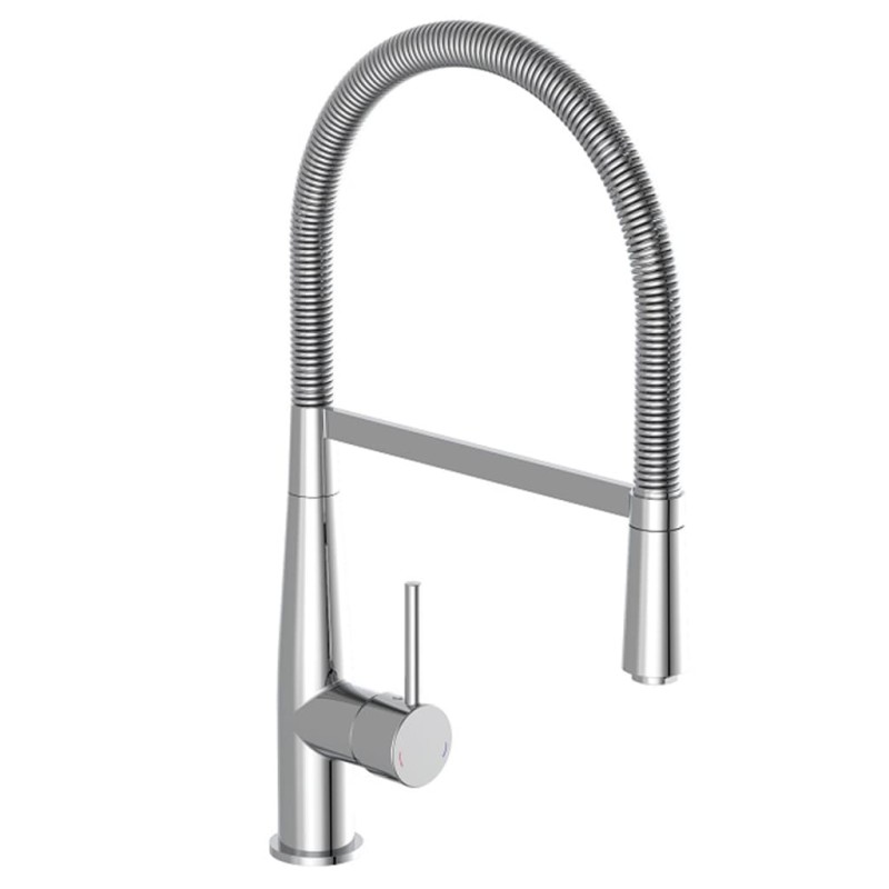SCHÜTTE Spültischarmatur mit Spiralfeder NEW YORK Chrom SCHÜTTE Spültischarmatur mit Spiralfeder NEW YORK Chrom