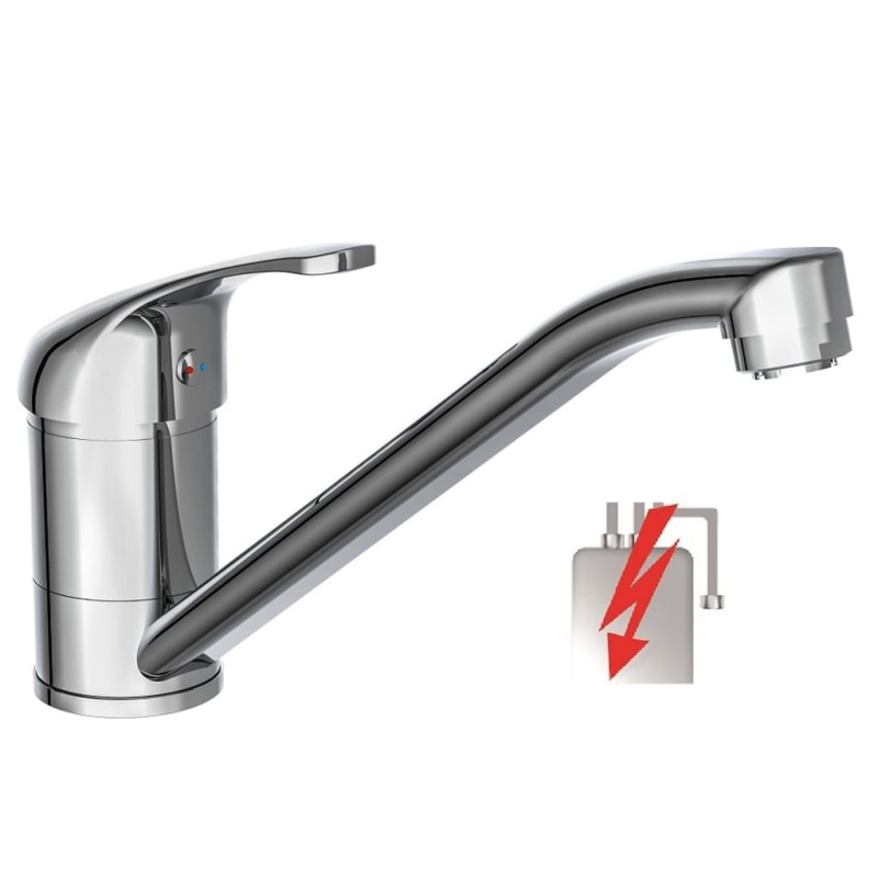 SCHÜTTE Spültischarmatur ULTRA Niederdruck Chrom SCHÜTTE Spültischarmatur ULTRA Niederdruck Chrom