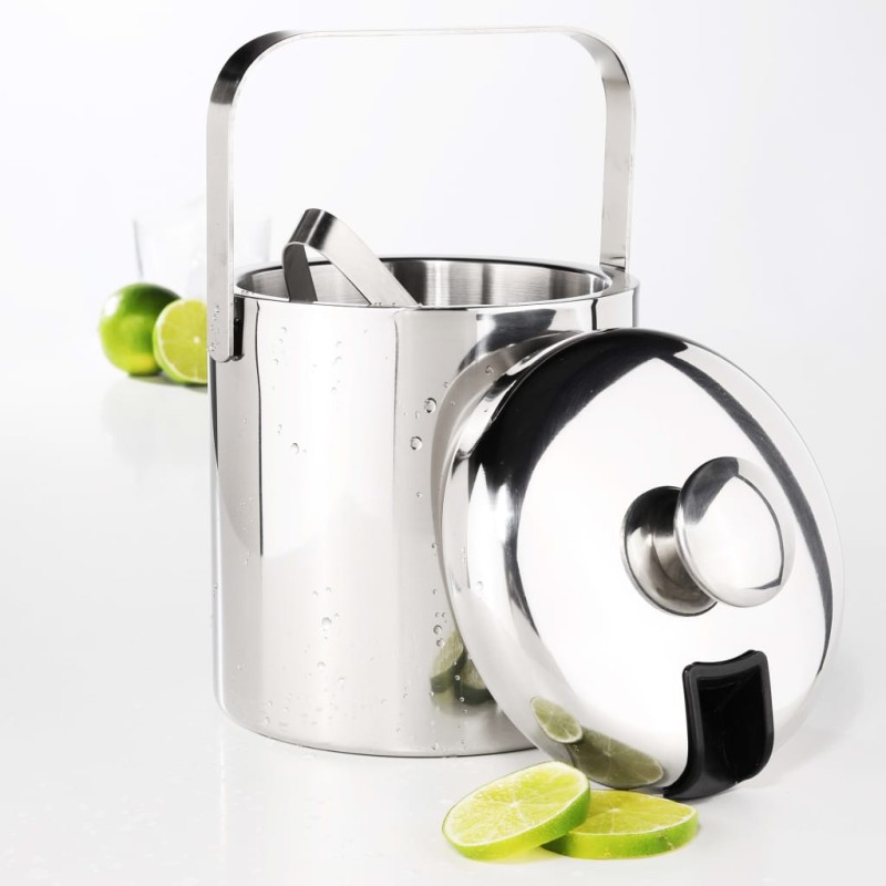 HI Eiskübel mit Deckel und Zange HI Eiskübel mit Deckel und Zange