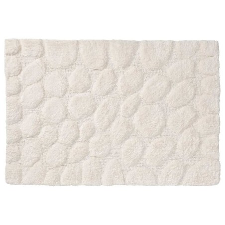 Sealskin Badematte Pebbles Baumwolle 60x90 cm Elfenbeinfarben