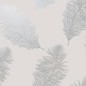 DUTCH WALLCOVERINGS Tapete Fawning Feather Hellgrau DUTCH WALLCOVERINGS Tapete Fawning Feather Hellgrau