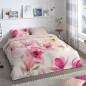 Good Morning Bettwäsche-Set MAGNA 240x200/220 cm Rosa Weiß Good Morning Bettwäsche-Set MAGNA 240x200/220 cm Rosa Weiß