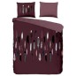 Good Morning Bettwäsche-Set FEATHERS 155x220 cm Bordeaux Good Morning Bettwäsche-Set FEATHERS 155x220 cm Bordeaux