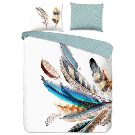 Good Morning Bettwäsche-Set FEATHER 140x200/220 cm Mehrfarbig