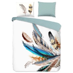 Good Morning Bettwäsche-Set FEATHER 155x220 cm Mehrfarbig
