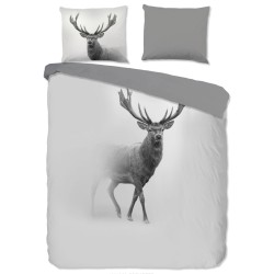 Pure Bettwäsche-Set GREY DEER 140x200/220 cm