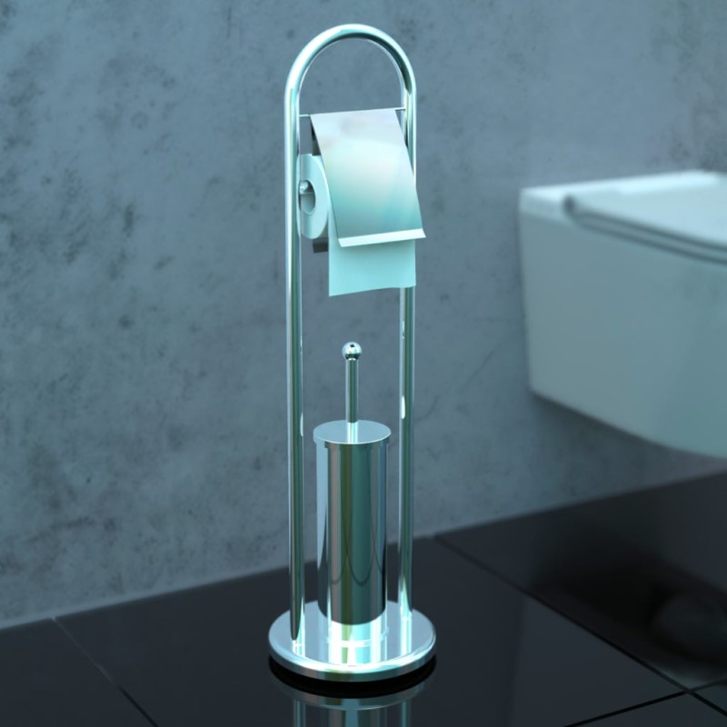 EISL 2-in-1 Toilettengarnitur Freistehend Chrom EISL 2-in-1 Toilettengarnitur Freistehend Chrom