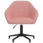 Esszimmerstuhl Drehbar Rosa Samt Esszimmerstuhl Drehbar Rosa Samt