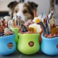 West Paw Hundespielzeug mit Zogoflex Toppl Apfelgrün S West Paw Hundespielzeug mit Zogoflex Toppl Apfelgrün S
