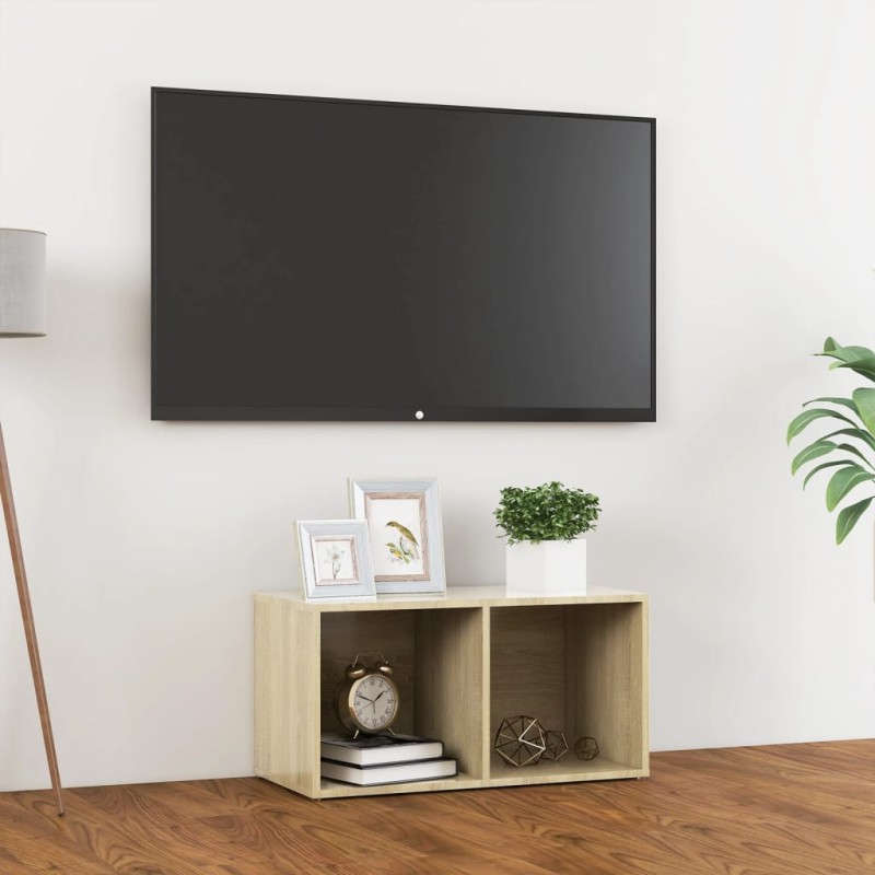 vidaXL TV-Schrank Sonoma-Eiche 72x35x36,5 cm Holzwerkstoff vidaXL TV-Schrank Sonoma-Eiche 72x35x36,5 cm Holzwerkstoff