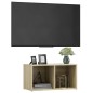 vidaXL TV-Schrank Sonoma-Eiche 72x35x36,5 cm Holzwerkstoff vidaXL TV-Schrank Sonoma-Eiche 72x35x36,5 cm Holzwerkstoff