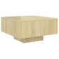 vidaXL Couchtisch Sonoma-Eiche 60x60x31,5 cm Holzwerkstoff vidaXL Couchtisch Sonoma-Eiche 60x60x31,5 cm Holzwerkstoff