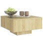 vidaXL Couchtisch Sonoma-Eiche 60x60x31,5 cm Holzwerkstoff vidaXL Couchtisch Sonoma-Eiche 60x60x31,5 cm Holzwerkstoff