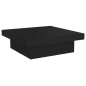 vidaXL Couchtisch Schwarz 90x90x28 cm Holzwerkstoff vidaXL Couchtisch Schwarz 90x90x28 cm Holzwerkstoff