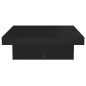vidaXL Couchtisch Schwarz 90x90x28 cm Holzwerkstoff vidaXL Couchtisch Schwarz 90x90x28 cm Holzwerkstoff