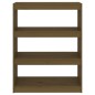 vidaXL Bücherschrank/Raumteiler Honigbraun 80x30x103,5 cm Kiefernholz vidaXL Bücherschrank/Raumteiler Honigbraun 80x30x103,5 cm Kiefernholz