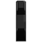 vidaXL Bücherregal Raumteiler Hochglanz-Schwarz 80x24x94 cm vidaXL Bücherregal Raumteiler Hochglanz-Schwarz 80x24x94 cm