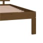 vidaXL Massivholzbett Honigbraun Kiefer 140x190 cm vidaXL Massivholzbett Honigbraun Kiefer 140x190 cm