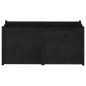 vidaXL Pflanzkübel Schwarz 150x50x70 cm Massivholz Kiefer vidaXL Pflanzkübel Schwarz 150x50x70 cm Massivholz Kiefer