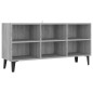 vidaXL TV-Schrank mit Metallbeinen Grau Sonoma 103,5x30x50 cm vidaXL TV-Schrank mit Metallbeinen Grau Sonoma 103,5x30x50 cm