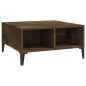 vidaXL Couchtisch Räuchereiche 60x60x30 cm Holzwerkstoff vidaXL Couchtisch Räuchereiche 60x60x30 cm Holzwerkstoff