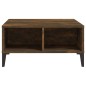 vidaXL Couchtisch Räuchereiche 60x60x30 cm Holzwerkstoff vidaXL Couchtisch Räuchereiche 60x60x30 cm Holzwerkstoff