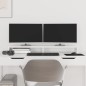 vidaXL Monitorständer Weiß 100x27x10 cm Massivholz Kiefer vidaXL Monitorständer Weiß 100x27x10 cm Massivholz Kiefer