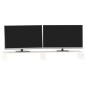 vidaXL Monitorständer Weiß 100x27x10 cm Massivholz Kiefer vidaXL Monitorständer Weiß 100x27x10 cm Massivholz Kiefer