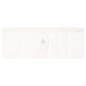 vidaXL Monitorständer Weiß 100x27x10 cm Massivholz Kiefer vidaXL Monitorständer Weiß 100x27x10 cm Massivholz Kiefer