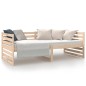 vidaXL Tagesbett 90x190 cm Massivholz Kiefer vidaXL Tagesbett 90x190 cm Massivholz Kiefer