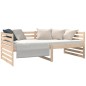 vidaXL Tagesbett 90x190 cm Massivholz Kiefer vidaXL Tagesbett 90x190 cm Massivholz Kiefer