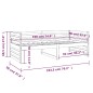 vidaXL Tagesbett 90x190 cm Massivholz Kiefer vidaXL Tagesbett 90x190 cm Massivholz Kiefer